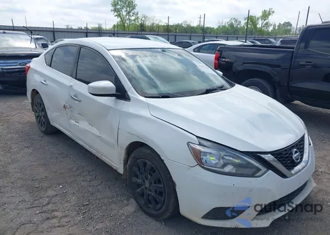 2017 Nissan Sentra S из США, поврежденный, VIN 3N1AB7AP5HY283941